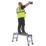 Werner Aluminium 500mm x 1.15m Folding Work Platform