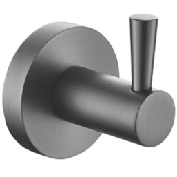 Bristan  Round Hook Gun Metal Grey