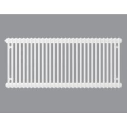 DeLonghi 600mm x 1406mm 4586BTU Traffic White Horizontal 2 Column Radiator