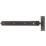 GateMate Black Straight Adjustable Bands & Hooks 165mm x 18" x 450mm 2 Pack