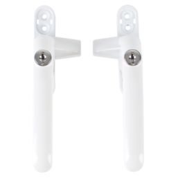 Smith & Locke  Left & Right-Handed Window Handles White 10 Pack