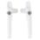 Smith & Locke  Left & Right-Handed Window Handles White 10 Pack