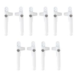 Smith & Locke  Left & Right-Handed Window Handles White 10 Pack