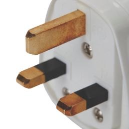 Diall  13A Fused Plug White