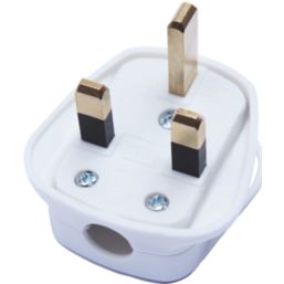 Diall  13A Fused Plug White
