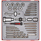 Teng Tools 3-12mm Metric Tap & Die Set  34 Pcs