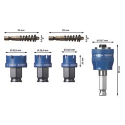Bosch Expert 3-Saw Steel Holesaw Set