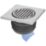 McAlpine FGT150-SV-110 Square Gully Tile with Non-Return Valve 150mm