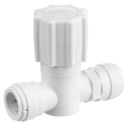 Flomasta  Plastic Push-Fit Stop Cock 22mm