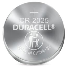 Duracell CR2025 1.5V Coin Cell Lithium Speciality Batteries 4 Pack