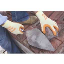 Showa 310 Original Builders Gloves Orange Medium