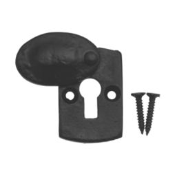 Carlisle Brass  Covered Euro Escutcheon (Single) Antique Black 30mm