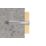 Fischer  Nylon Hammerfix 6mm x 40mm 50 Pack
