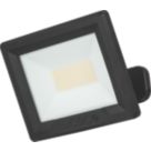 Luceco Essence Outdoor LED Floodlight with Ball Joint Black 30W 3150lm