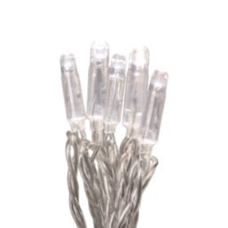 ExtendLite 100 LED Indoor & Outdoor Ice White Connectable String Christmas Light Master Kit