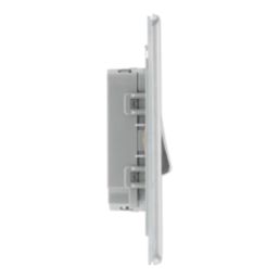 LAP  20A 16AX 2-Gang 2-Way Light Switch  Brushed Stainless Steel