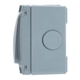 Contactum  IP66 20A 1-Gang 1-Way Weatherproof Outdoor "Press" Retractive Switch