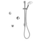 Mira Mode Dual HP/Combi Rear-Fed Chrome Thermostatic Digital Bath/Shower Mixer