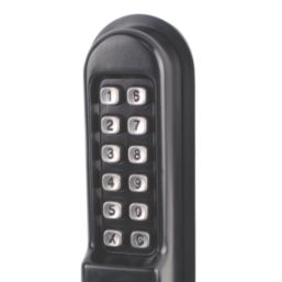 Smith & Locke  Push-Button Lock w/ Handles  60mm Black