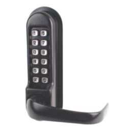 Smith & Locke  Push-Button Lock w/ Handles  60mm Black