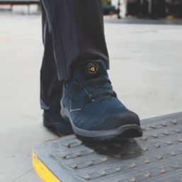 Delta Plus Positano  Size 6.5  Blue   Steel Toe Cap Safety Trainers