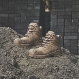 Site Fortress 2.0 Size 10  Stone Waterproof Steel Toe Cap Safety Boots