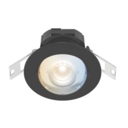 Calex SMD 220-240V 2700-6500K Adjustable Tilting Head  LED Smart Downlights Black 4.9W 345lm 3 Pack