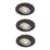 Calex SMD 220-240V 2700-6500K Adjustable Tilting Head  LED Smart Downlights Black 4.9W 345lm 3 Pack