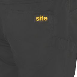 Site Sember Work Trousers Black 30" W 32" L