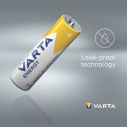 Varta Energy AA 1.5V Alkaline Batteries  30 Pack