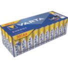 Varta Energy AA 1.5V Alkaline Batteries  30 Pack