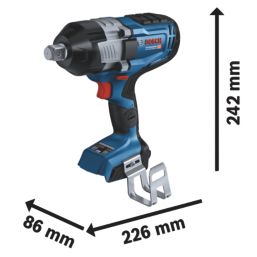 Bosch GDS 18V-1600 HC 18V Li-Ion AMPShare Brushless Cordless Impact Wrench - Bare