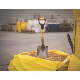 Roughneck  Square Head Heavy Duty Micro Bulk Shovel
