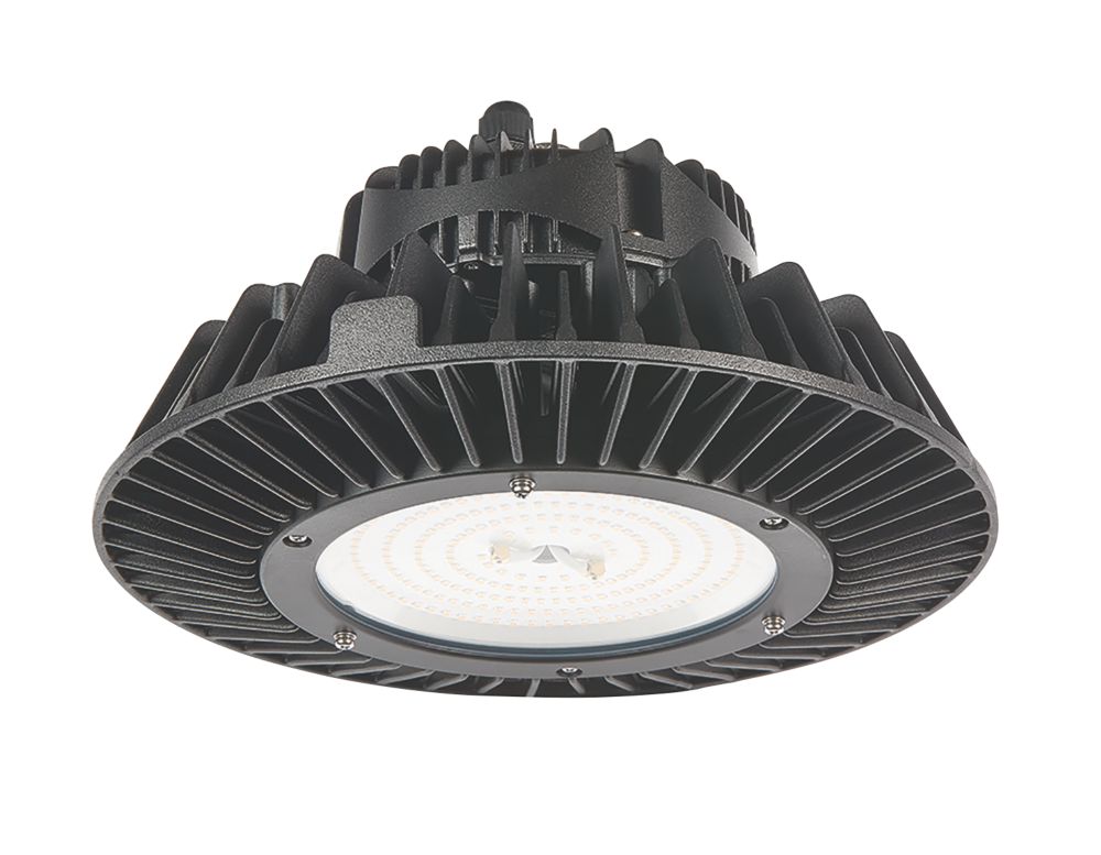 Collingwood Springbok LED High Bay Light Black 150W 21,750lm Screwfix