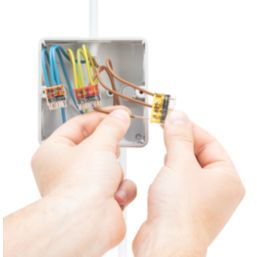 Wago 2773-404 32A 4-Way Push-Wire Connectors 80 Pack