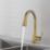 Swirl Oxford  Pull-Out Spray Mixer Kitchen Tap Brass-Effect