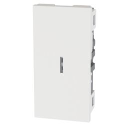 LAP  16AX Modular SP Key Switch White