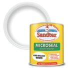 Sandtex 1Ltr Smooth White Masonry Paint