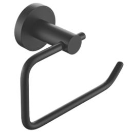 Bristan  Round Toilet Roll Holder Black