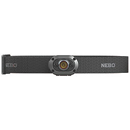 Nebo Mycro & Cap Light Rechargeable LED Headlamp Black Graphite 150lm
