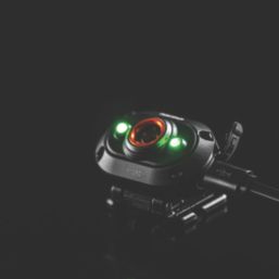 Nebo Mycro & Cap Light Rechargeable LED Headlamp Black Graphite 150lm