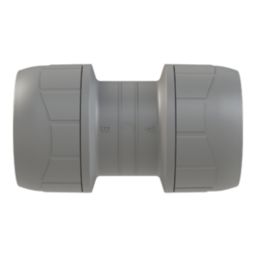 PolyPlumb Enhanced  Plastic Push-Fit Equal Straight Coupler 22mm