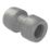 PolyPlumb Enhanced  Plastic Push-Fit Equal Straight Coupler 22mm