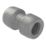 PolyPlumb  Plastic Push-Fit Equal Straight Coupler 22mm