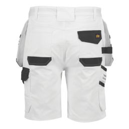 Site Kirksey Shorts White/Grey 40" W