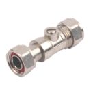 Flomasta Straight Service Valve 15mm x 1/2"