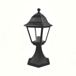 Essentials Varennes 370mm Outdoor Post Light Black