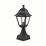 Essentials Varennes 370mm Outdoor Post Light Black