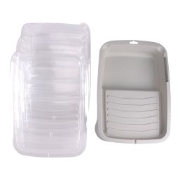 Fortress Trade 9" Roller Tray & Inserts Grey 4 Pack