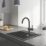 Grohe Minta Kitchen Mono Mixer Tap Matt Black
